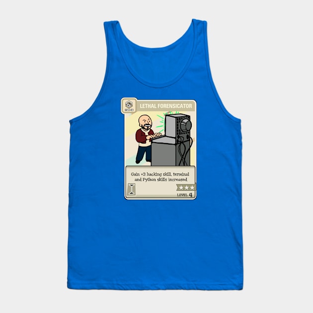 Fallout Lethal Forensicator Tank Top by stark4n6